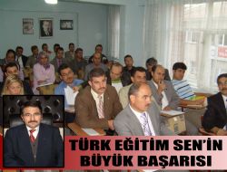 Türk Eğitim-Sen'in Büyük Başarısı